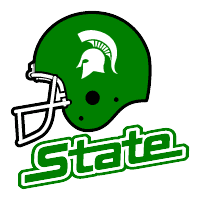 Michigan State Spartans Helmet
